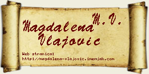 Magdalena Vlajović vizit kartica